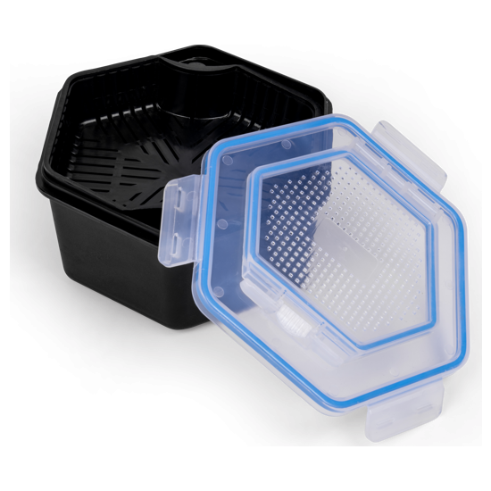 Cutie momeala Zebco - Secure-Lock Bait Box and Sieve 2.0L